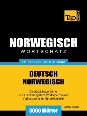 cover image of Wortschatz Deutsch-Norwegisch für das Selbststudium